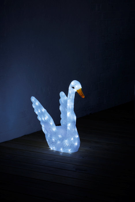 Svane akryl 80 LED H49 cm